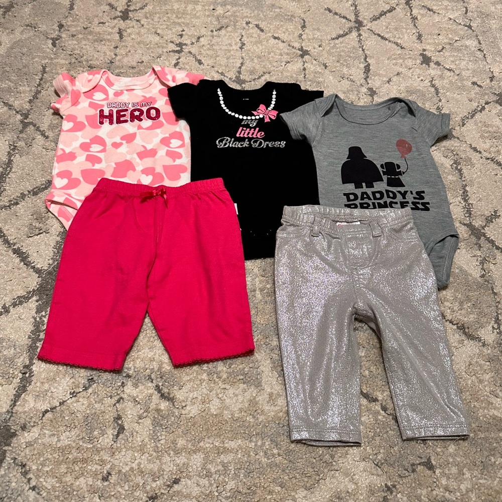Baby girl clothes bundle 🎀